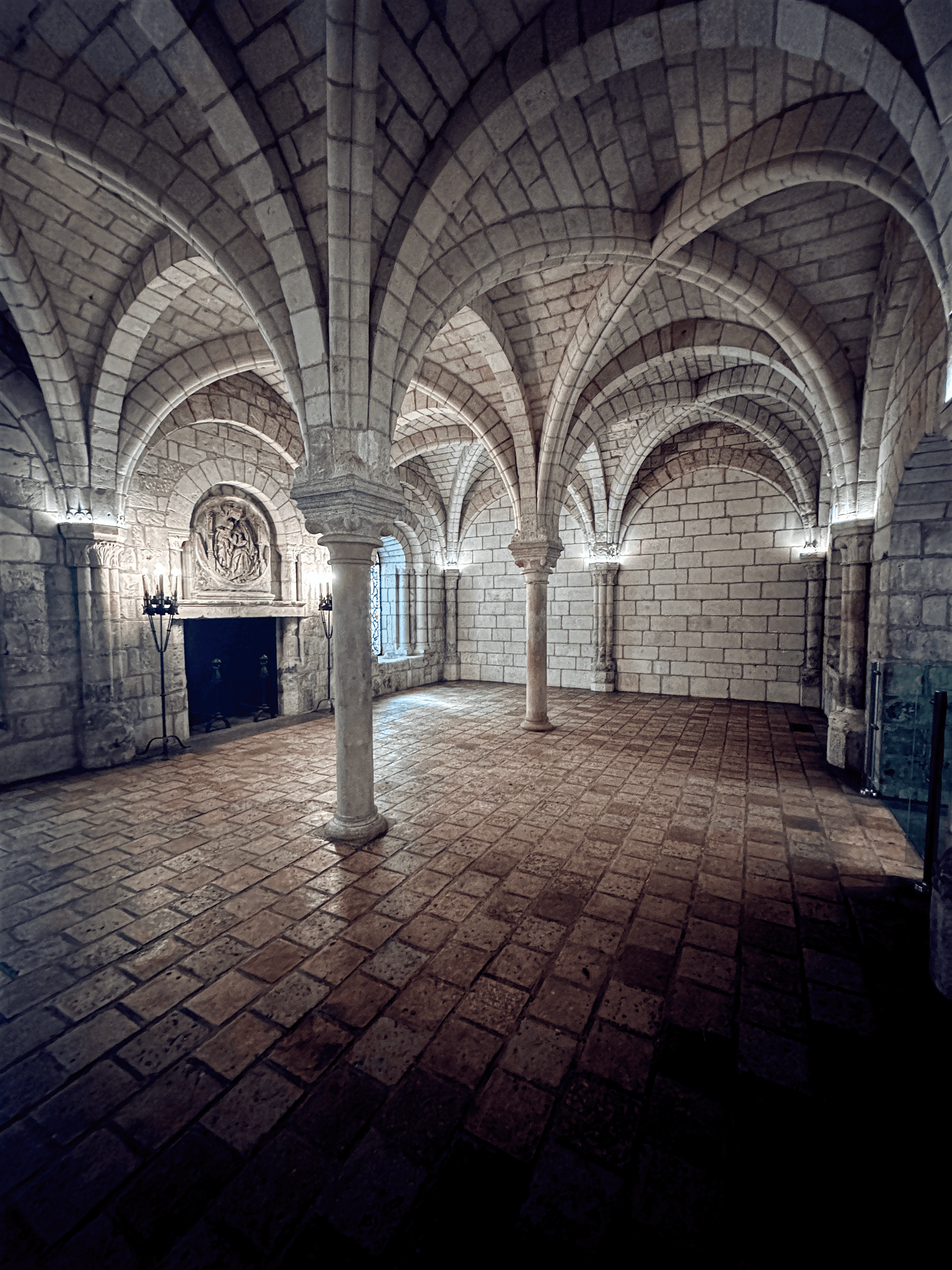 Medieval chapter house at the Worcester Art Museum